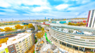 Drohnenaufnahme - ATIK: Repräsentative Büroflächen im obersten Stockwerk mit Exzellenter Aussicht
