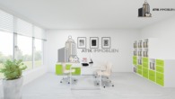 Innenvisualisierung - ATIK: Ausbau nach Mieterwunsch – klimatisierte Bürofläche im EG mit Top Preis-Leistungs-Verhältnis